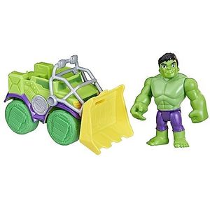 Marvel Spidey and His Amazing Friends Hulk Smash Truck-set - Speelfiguur