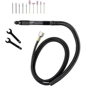 Ingersoll Rand Kit Stiftslijper 320PGK, Pneumatisch Gereedschap voor Slijpen, Eindreiniging en Polijsten, Incl. 5 Stiftstenen, 5 Hardmetalen Stiftfrezen en Harde Koffer