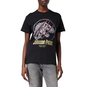 Jurassic World Lost Control Vriendje fit t-shirt, Vrouwen, S-2XL, Schwarz, Officiële Koopwaar