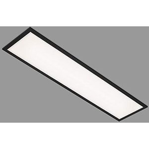 Briloner Verlichting - LED-paneel, LED-plafondlamp, plafondlamp 22 Watt, 2.200 lumen, 4.000 Kelvin, wit-zwart, 1.000x250x60mm (LxBxH), 7067-015