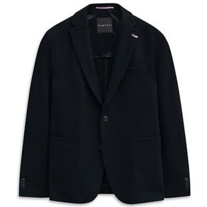 Bugatti - Veste Décontractée - Blauw Marine - Moderne Coupe