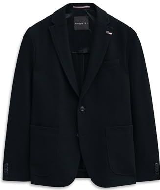 Bugatti - Veste Décontractée - Blauw Marine - Moderne Coupe