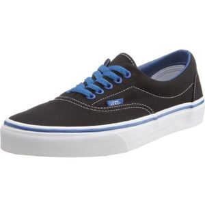Vans Era, unisex sneakers voor volwassenen, zwart/blauw/wit, 42 EU