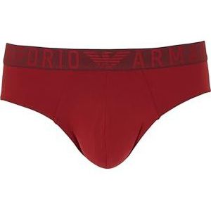 EMPORIO ARMANI Essential Microfiber Slip voor heren, rood, XL, Rood, XL