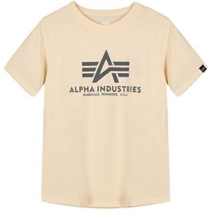 Alpha Industries Basic T Kinderen/Tieners T-shirt Jet Stream White