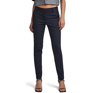 G-STAR RAW Bronson Mid Waist Skinny Chino Broek voor dames, Blauw (Mazarine Blauw D03166-5488-4213), 24W x 36L