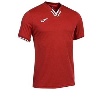 Joma Toletum IV T-shirt met korte mouwen rood wit T-shirt unisex volwassenen