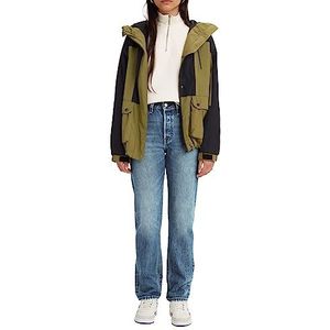 Levi's Dames 501 Jeans voor Vrouwen Jeans, Blauw Van Groen, 28W / 30L