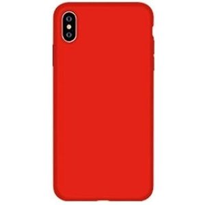 iPhone X siliconen beschermhoes rood
