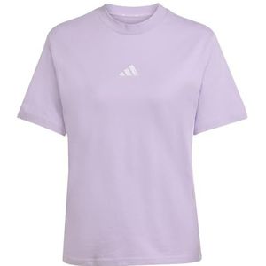 adidas - Sportswear - T-shirt - Powder Plum / White - Korte Mouwen