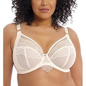 ELOMI Priya Underwire Bra Plunge-BH voor dames, vanille, 100G