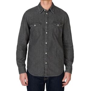 Pepe Jeans overhemd regular heren, blauw (denim-xm6), XXL