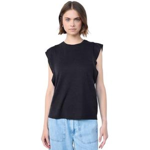 Street One - Studio - Top - Blauw - Met Volants