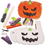 Baker Ross FX869 Pompoen Pinata Set - 1 kit, Halloween Maak Je Eigen Pinata Knutselset voor Kinderen