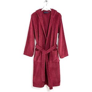 Caleffi Minorca badjas voor heren, badjas voor dames, ochtendjas voor dames, pluizige ochtendjas van badstof en herenmodel van zacht katoen, ideaal voor hem en haar