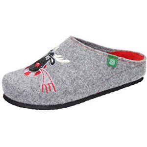 Dr. Brinkmann 320426 dames pantoffels, grijs, 36 EU
