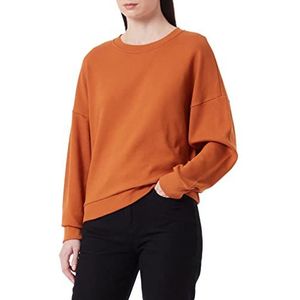 United Colors of Benetton G/C M/L 37YLD101V sweatshirt met capuchon, oranje 37D, S voor dames