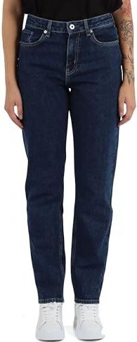 Karl Lagerfeld Jeans, Dames, Mom Denim, Mom Fit, Blauw, 2430