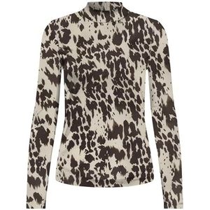 ONLY Dames Onlerica Life Mesh L/S Top JRS Noos, Zwart, 3XL, Zwart, 3XL