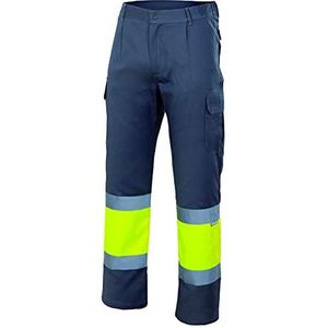 Velilla 156 - signaalbroek (maat XXXL) kleur grijs en geel fluorescerend