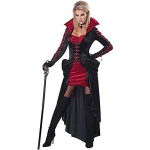 California Costumes 01451 Bloeddorstige Vixen Volwassen Kostuums, Zwart/Rood, S