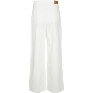 VERO MODA Dames VMKATHY SHR Wide CLR jeans, sneeuwwit, 29/30, wit (snow white), 29W x 30L