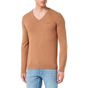s.Oliver Gebreide trui voor heren, bruin, 3XL