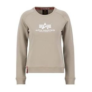 Alpha Industries New Basic Sweatshirt voor dames Vintage Sand