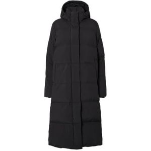 Selected Femme - Lange Puffjas - Zwart - Dames