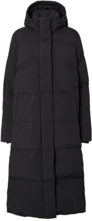 SELECTED - Sofie-Nita - Gewatteerde Jas - Zwart - Lange Pasvorm