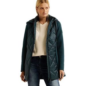 Cecil Scuba gewatteerde jas, night forest green, L