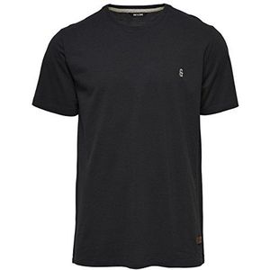 ONLY & SONS heren T-shirt - zwart - L