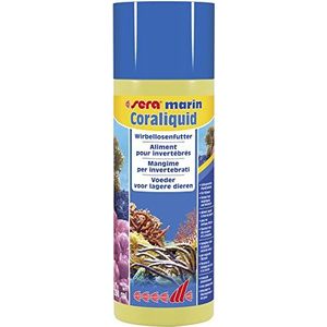 sera marin Coraliquid 250 ml - Het vloeibare planktonvoer voor filtreer, koraalvoer bwz. schelp voer of waaiergarnalen