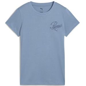 PUMA - ESS SCRIPT - T-shirt - Blauw