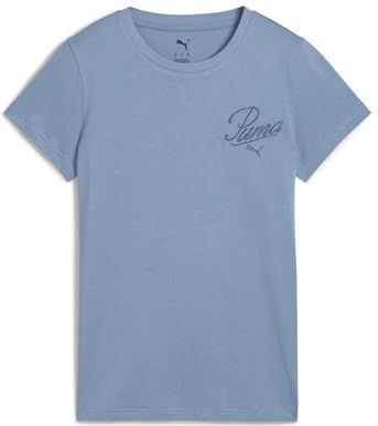 PUMA - ESS SCRIPT - T-shirt - Blauw