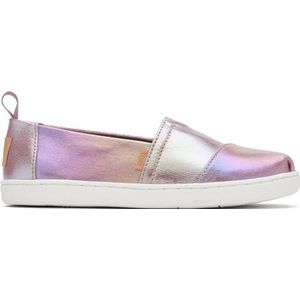 TOMS Klassieke Alpargata Loafer Plat, Mellow Mauve iriserende Twill, 13 UK Kind, Mellow Mauve iriserende keperstof, 13 UK Child
