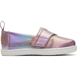 TOMS Klassieke Alpargata Loafer Plat, Mellow Mauve iriserende Twill, 13 UK Kind, Mellow Mauve iriserende keperstof, 13 UK Child