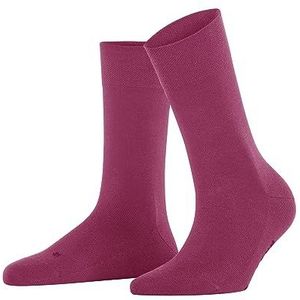 FALKE Dames Sokken Sensitive New York W SO Lyocell Met comfort tailleband 1 Paar, Roze (Hot Coral 8025) nieuw - milieuvriendelijk, 39-42