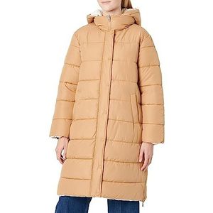 TOM TAILOR Dames Omkeerbare pofmantel 1032493, 27841 - Soft Light Camel, L