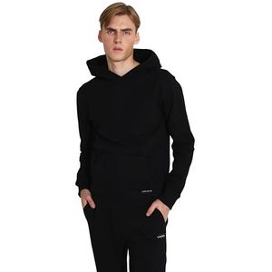 Carlheim Men's Hoodie Universal Noel Comfort, Black, Large