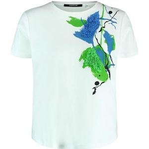 T-shirt 1/2 mouw, Offwhite patroon, 36