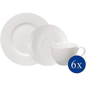 Vivo by Villeroy & Boch Group Basic White Koffieservies 18-delig