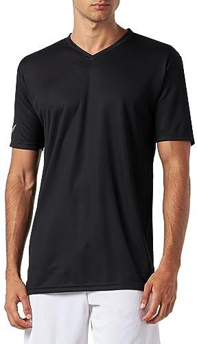 Trigema - Coolmax® - T-shirt - Zwart - V-vormig