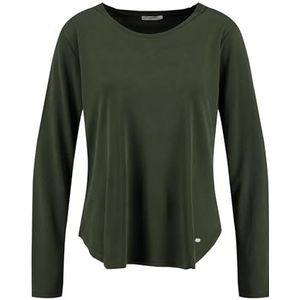 KEYLARGO Tina New Round T-shirt voor dames, Olijf (1514), XXL