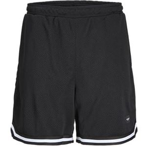 Jack & Jones Jpstkarl Energize Mesh Shorts Mid, zwart, XXL