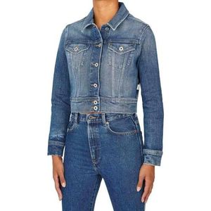 Pepe Jeans Denim jas voor dames, Blauw (Denim-HV3), XS