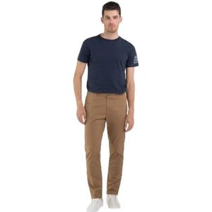 Replay Heren chino Brad Slim Fit, Safari 989, 34W / 32L