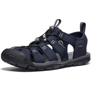 KEEN Clearwater CNX sandaal voor heren, Sky Captain Zwart, 44 EU