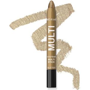Wet n Wild, 3-in-1 Color Icon Multi-Stick for Eyes, Cheeks and Lips, Infused with Argan Oil and Vitamin E, Apply as Eyeliner, Eyeshadow, Blush or Contour, Golden Rush Hour