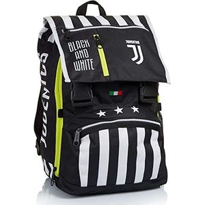 Big Juventus, uitbreidbare rugzak, Best Match, zwart en wit, school & vrije tijd, Zwart, Wit, Eén maat, Casual